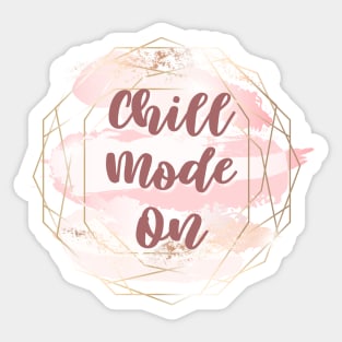 Chill mode on Sticker